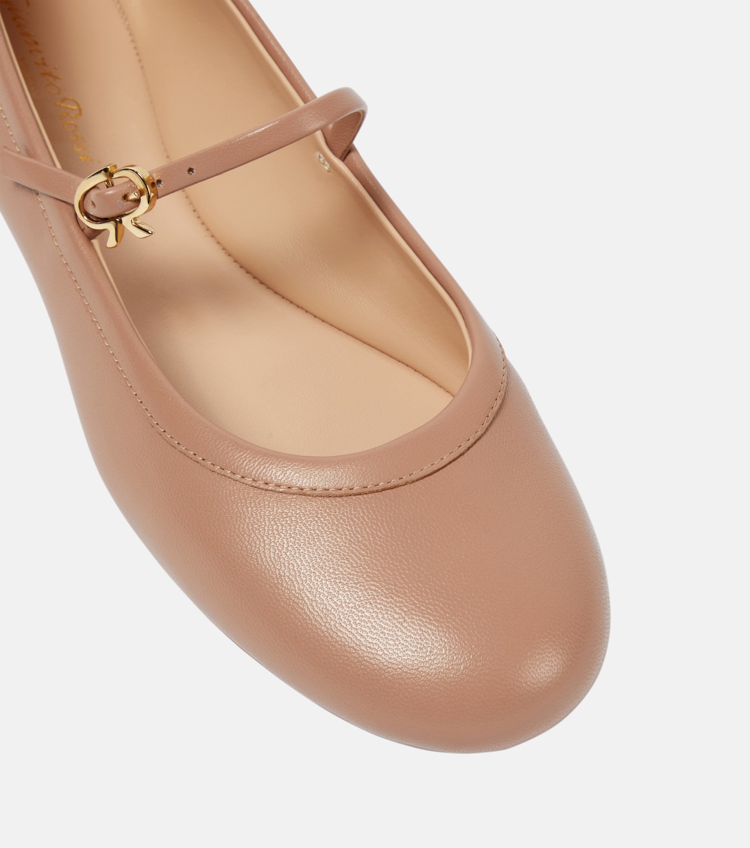 Carla leather ballet flats | Gianvito Rossi