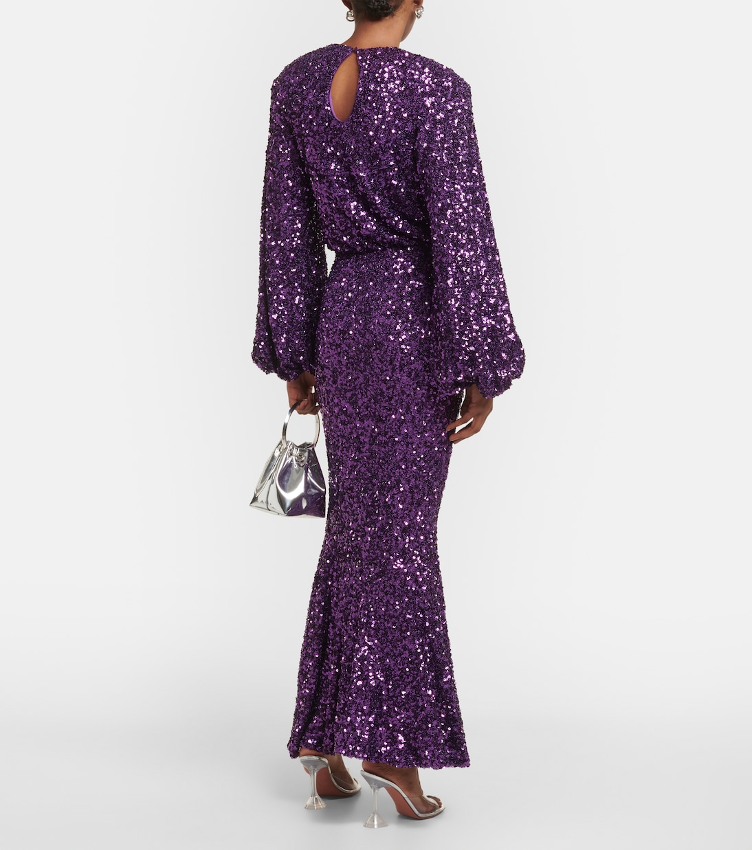 Maxikleid mit Pailletten | Rotate