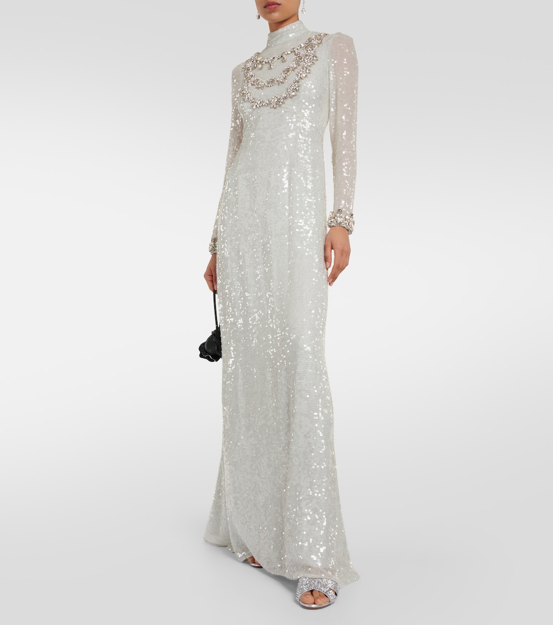 Mariza Is Back embellished leather mules | Christian Louboutin