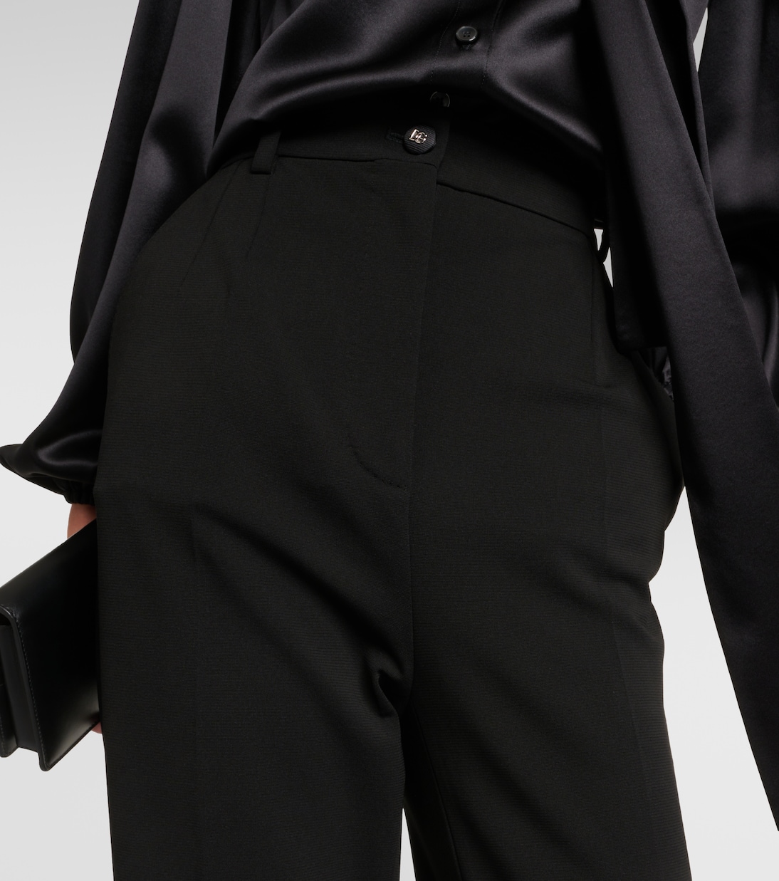 Pantalones flared Milano de jersey | Dolce&Gabbana