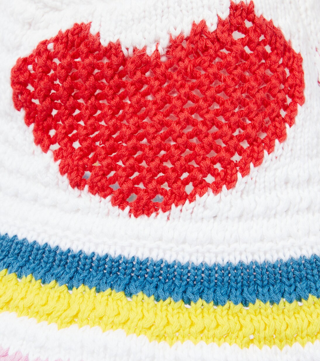 Knit canvas bucket hat  | Stella McCartney Kids