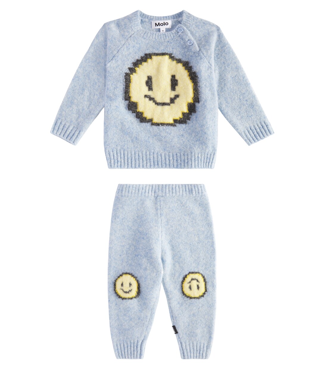 Baby Bless and Sol sweater and pants set | Molo