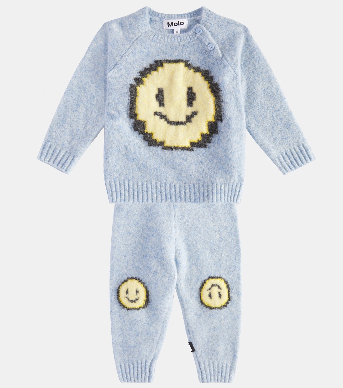 Baby Bless and Sol sweater and pants set | Molo