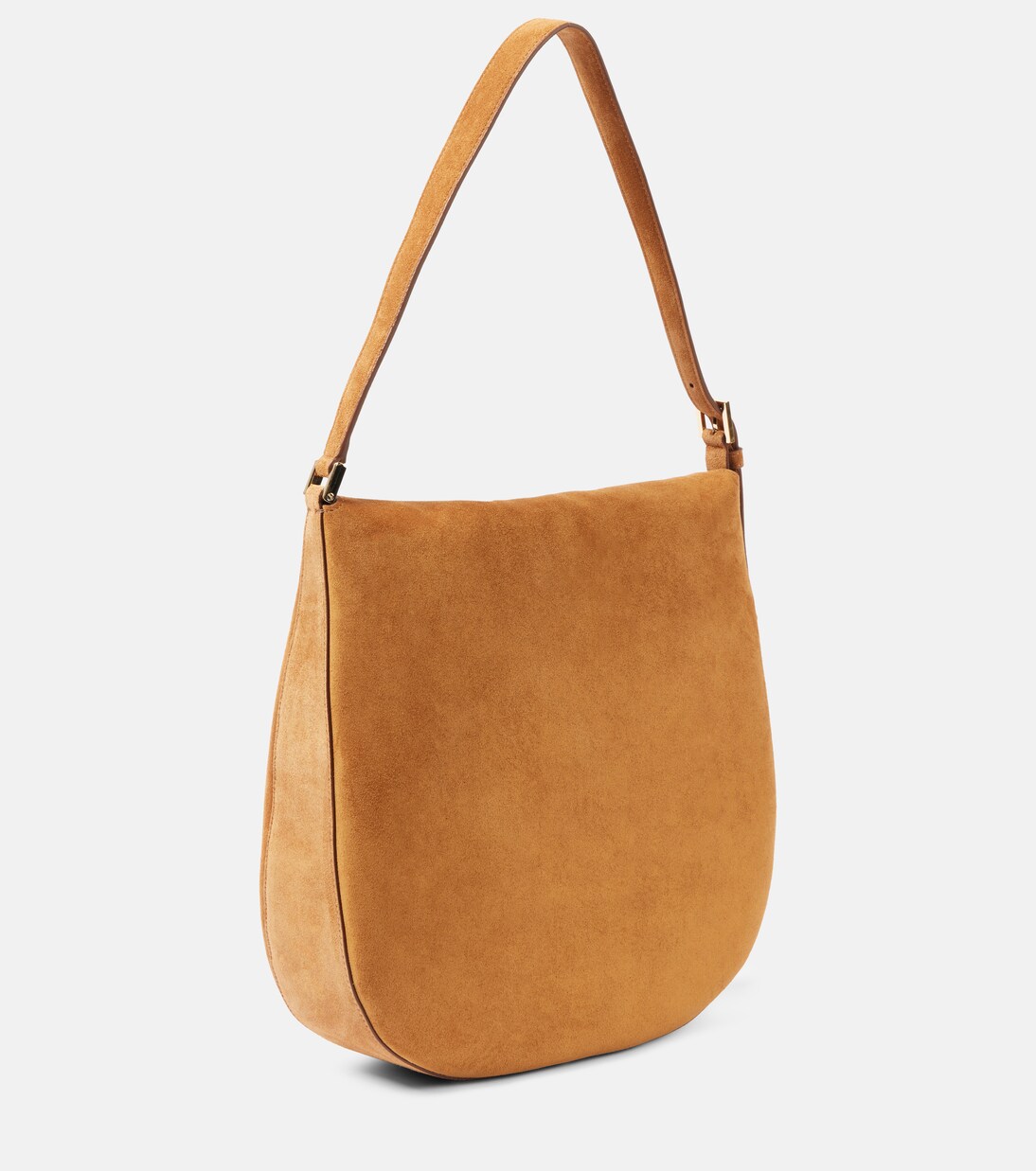 Borsa a spalla Tondo Large in suede | Savette