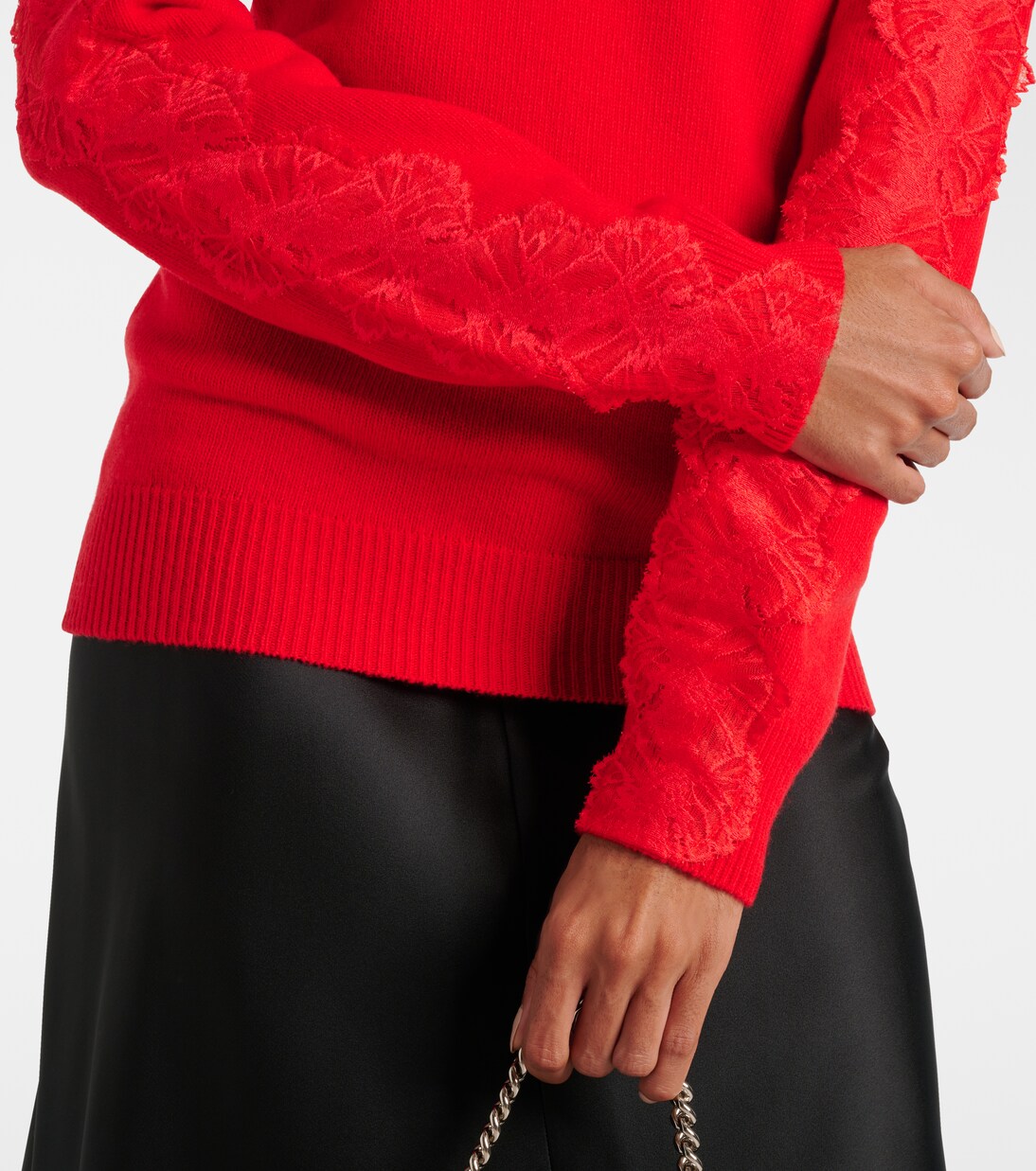 Pull en laine à dentelle | Stella McCartney