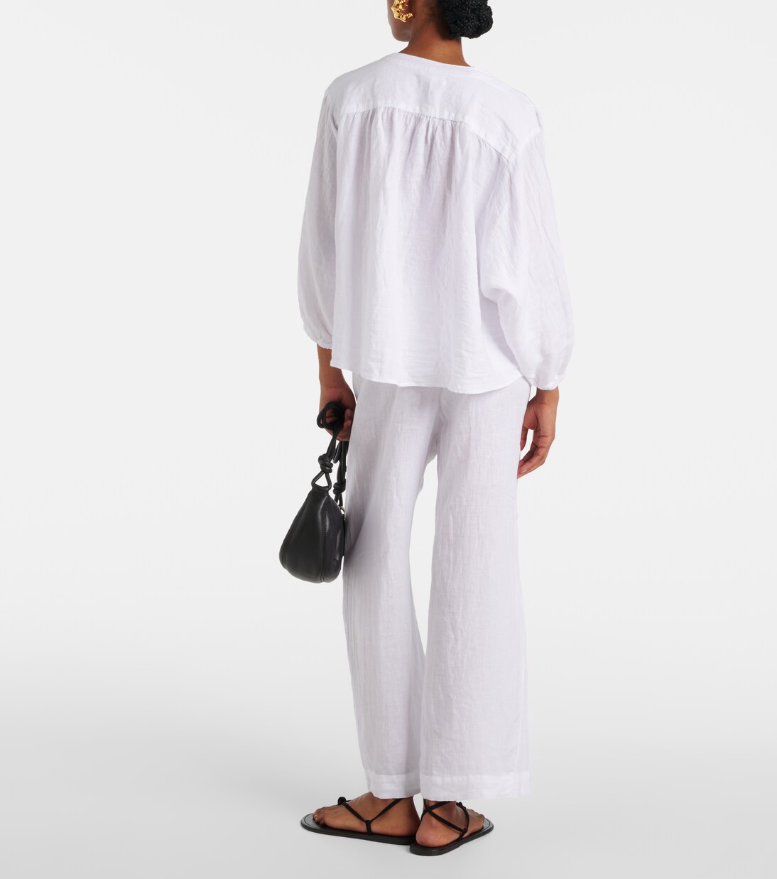 Avis linen blouse | Velvet