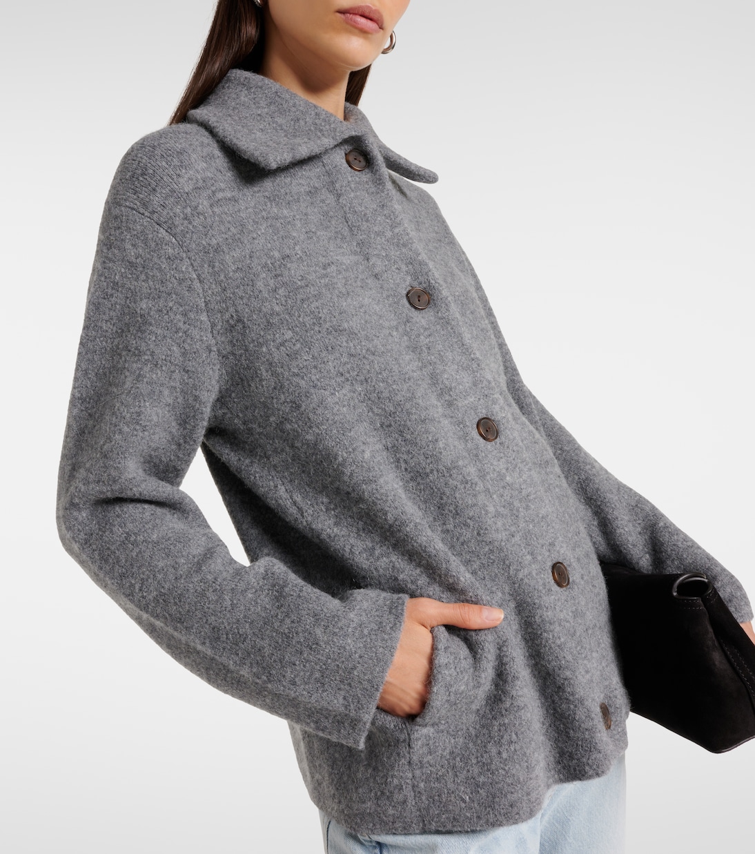 Cardigan aus einem Wollgemisch | Vince