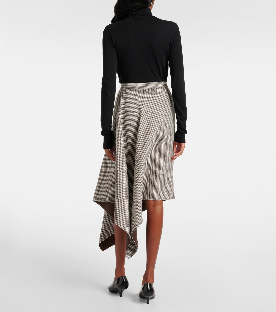 Midirock Mouline Duparc aus einem Wollgemisch | Joseph