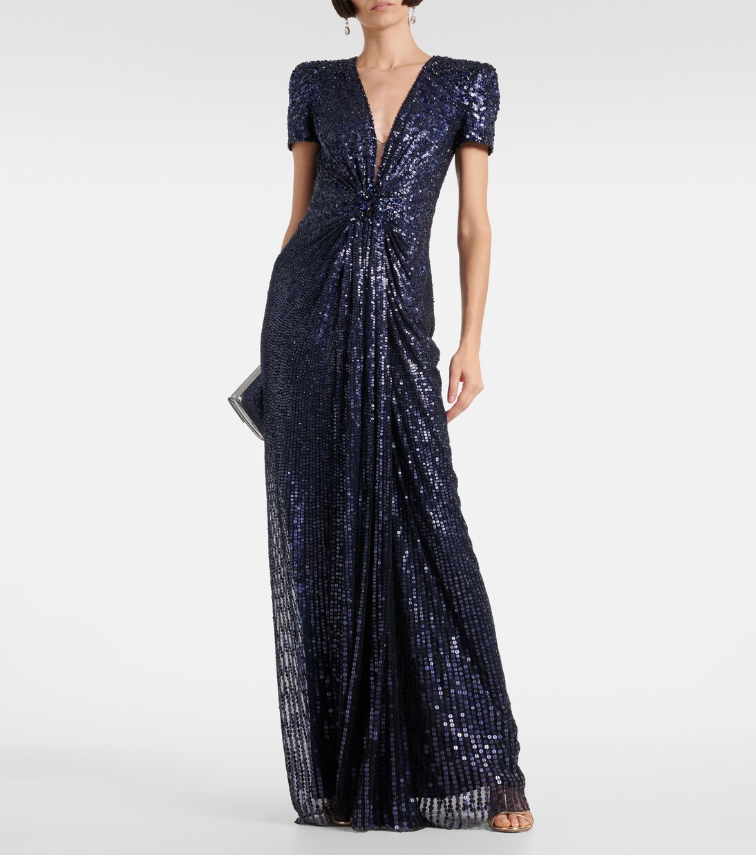 Robe longue Momoka à sequins | Jenny Packham