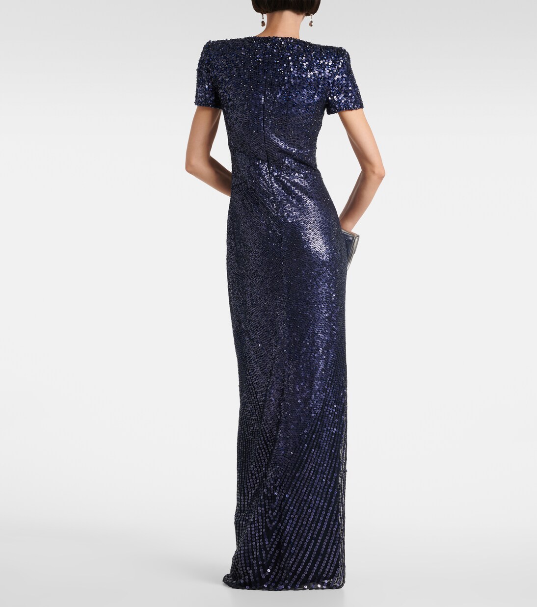 Robe longue Momoka à sequins | Jenny Packham