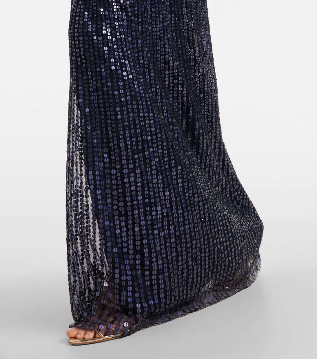 Robe longue Momoka à sequins | Jenny Packham