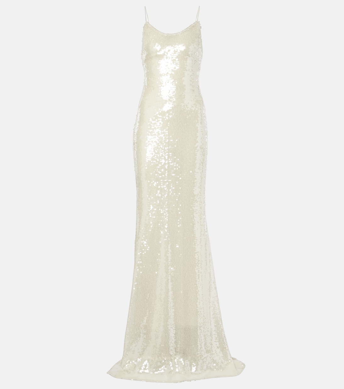 Sequined open-back gown  | The New Arrivals Ilkyaz Ozel