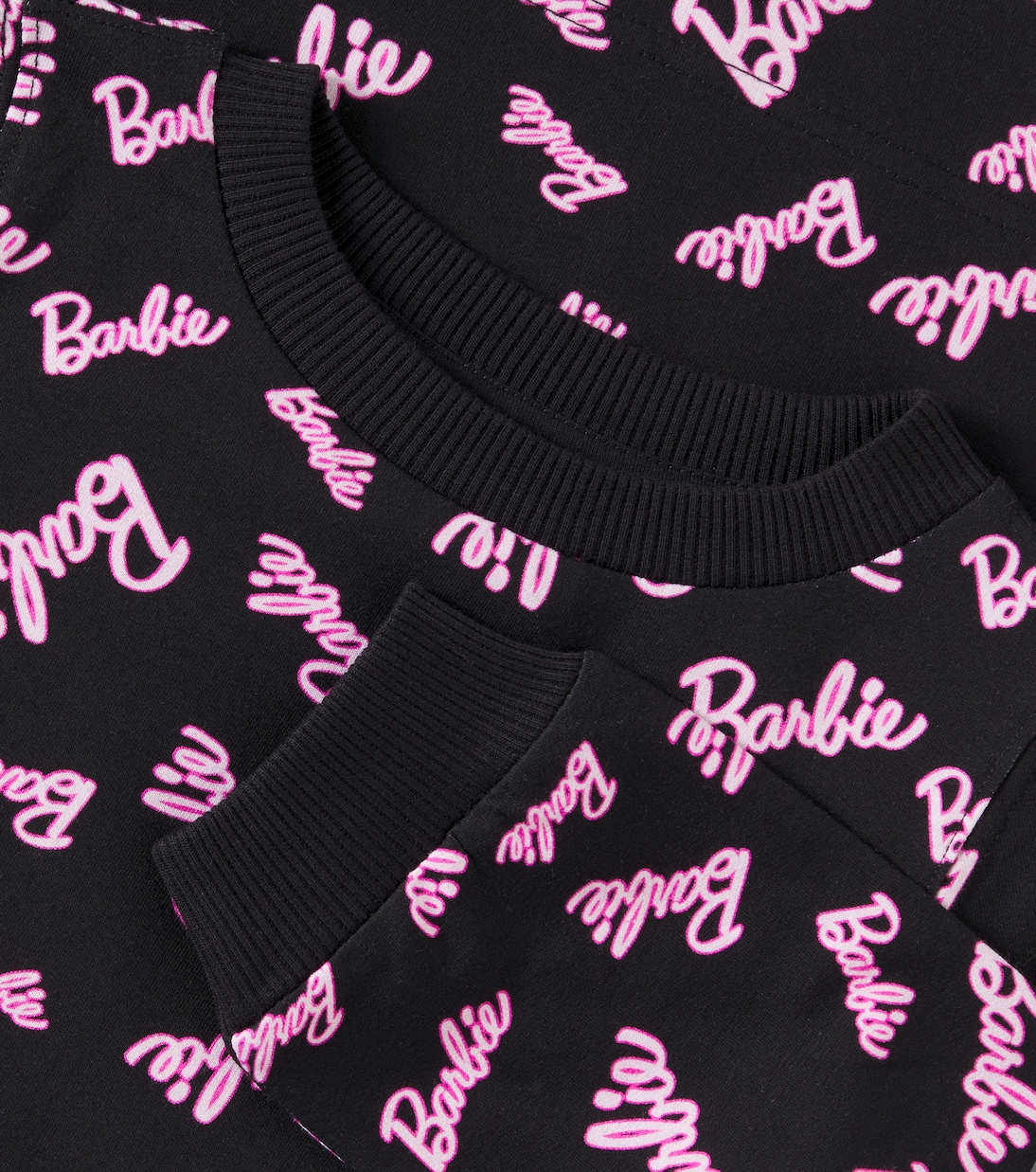 x Barbie® - Abito in jersey di misto cotone | Monnalisa