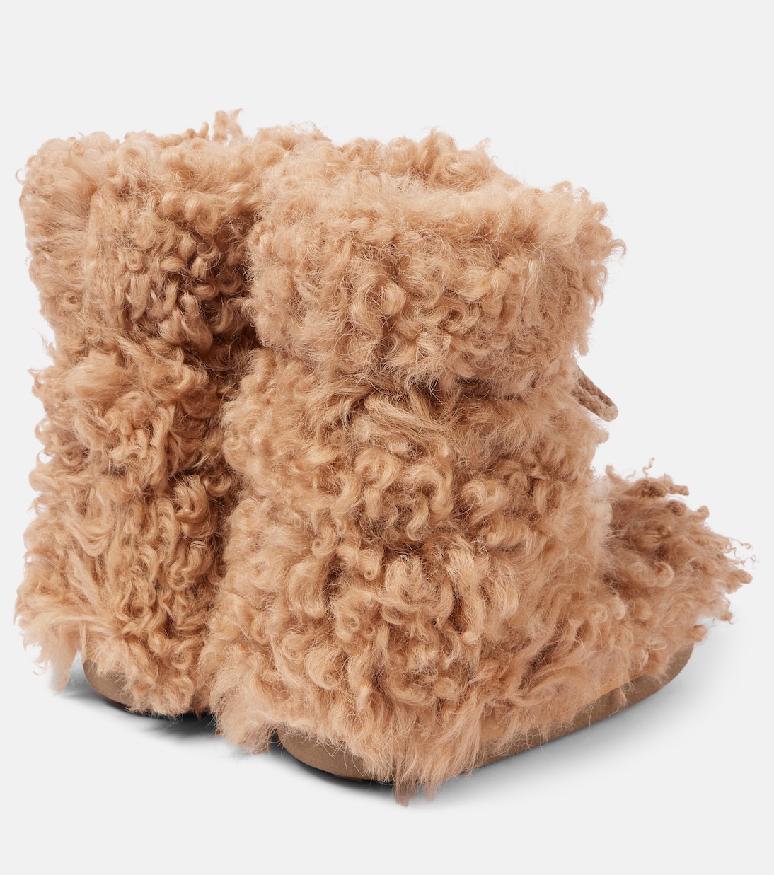 Long Curly High shearling snow boots | Inuikii