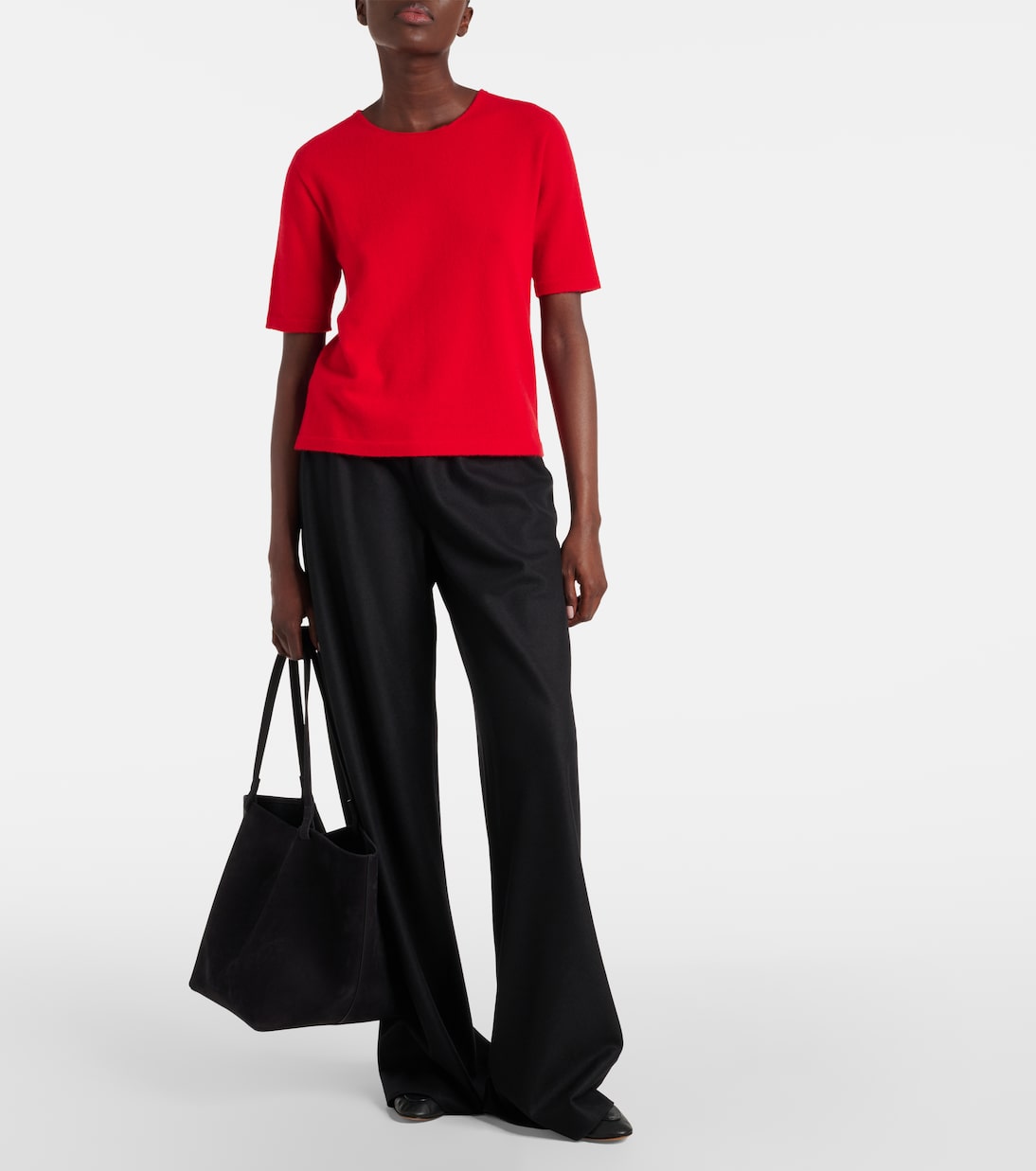 Weite Hose Gala aus Wolle und Kaschmir | The Row