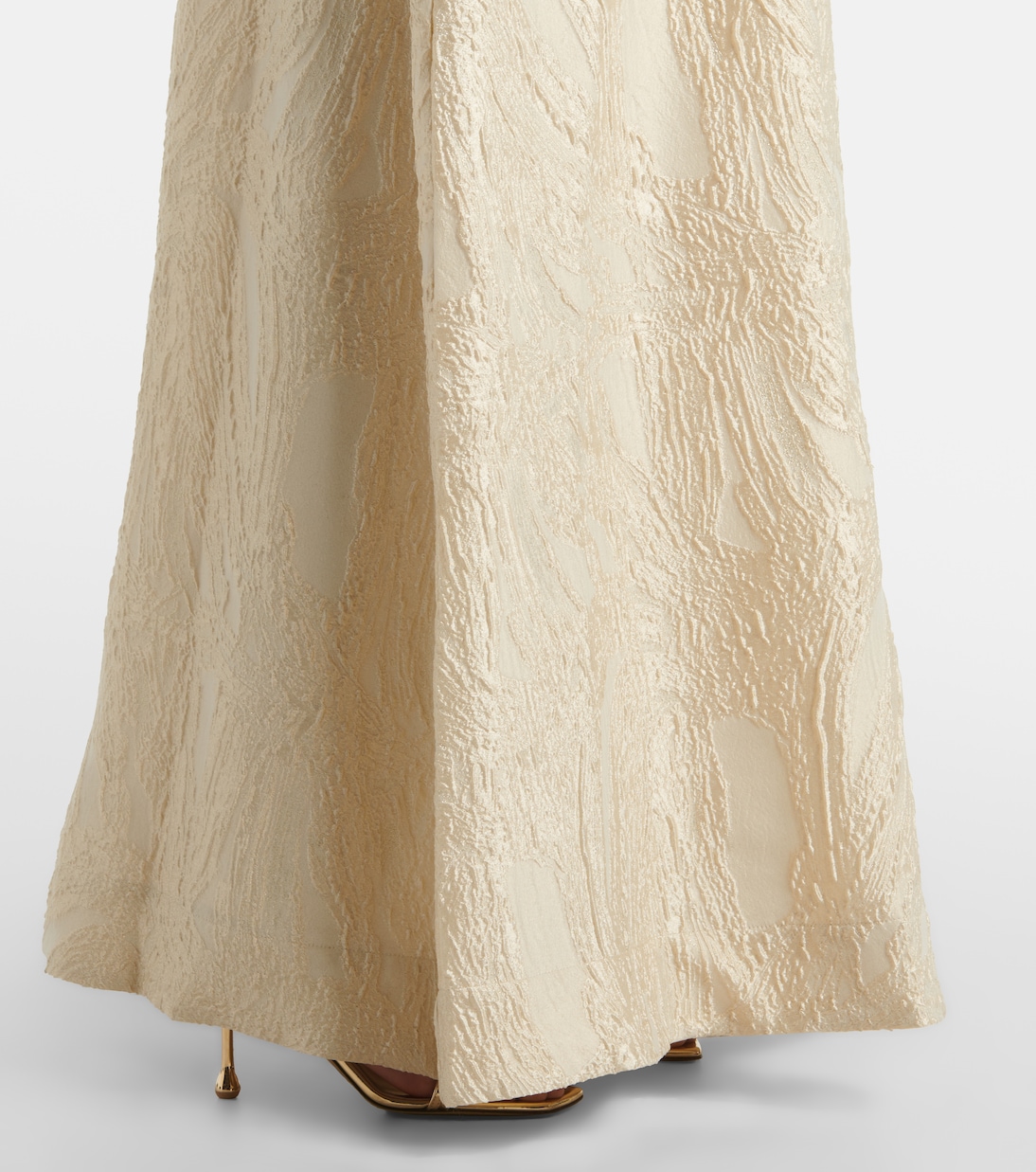 Robe longue Courtney en jacquard | Simkhai