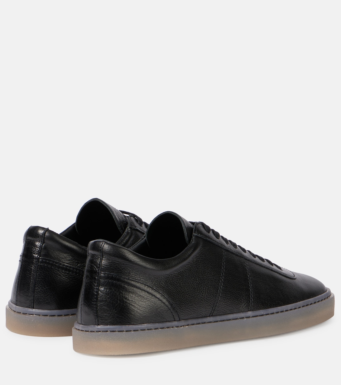 Linoleum leather low-top sneakers | Lemaire