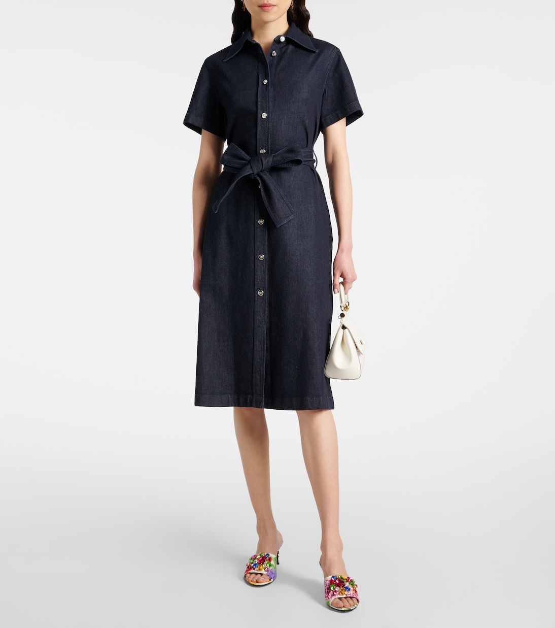 Abito chemisier di jeans  | Dolce&Gabbana