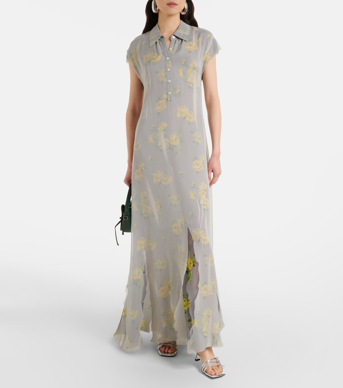 Sandalen Teresa 60 aus Metallic-Leder | Souliers Martinez