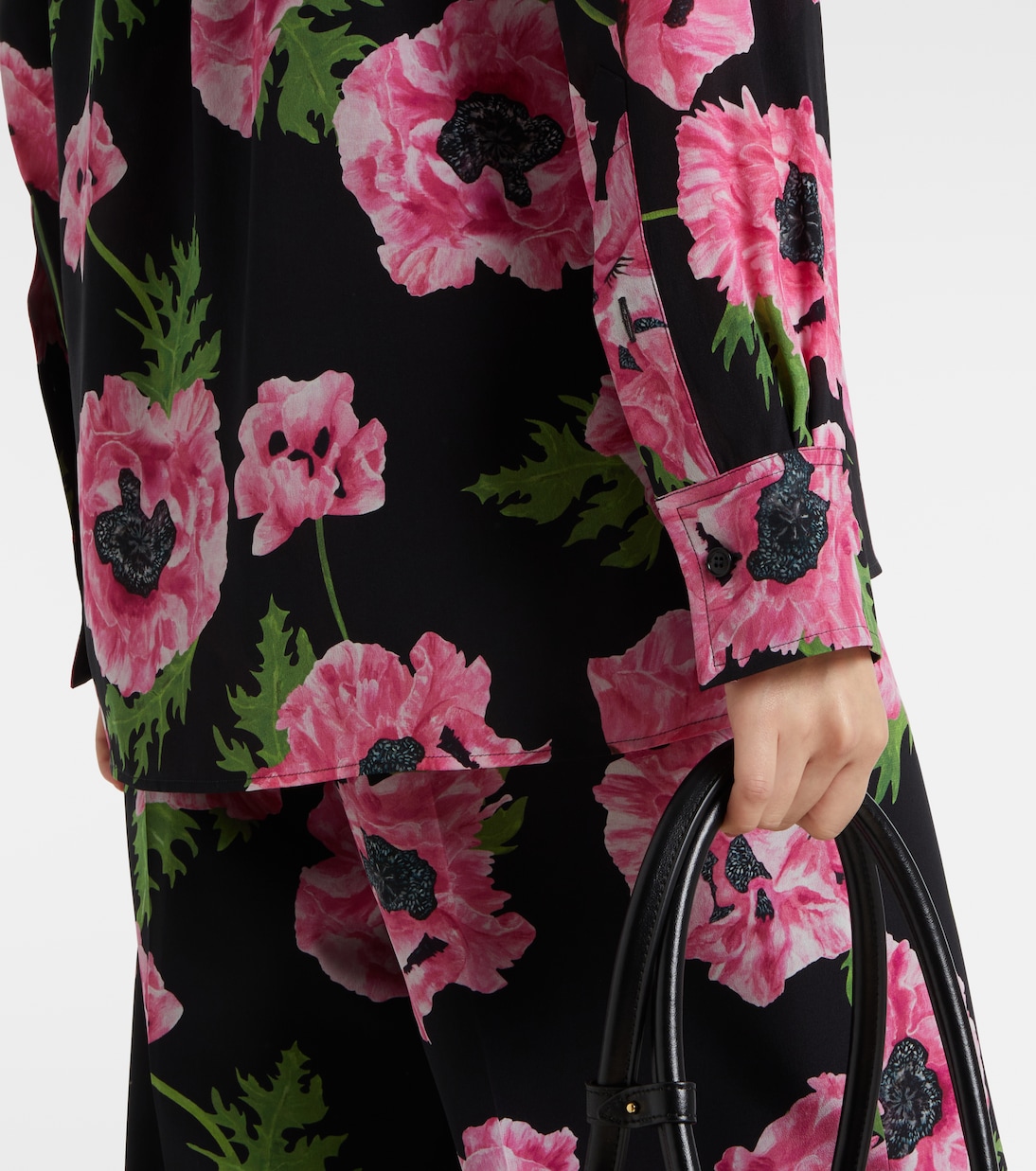 Bedrucktes Hemd Poppy aus Seide | Stella McCartney