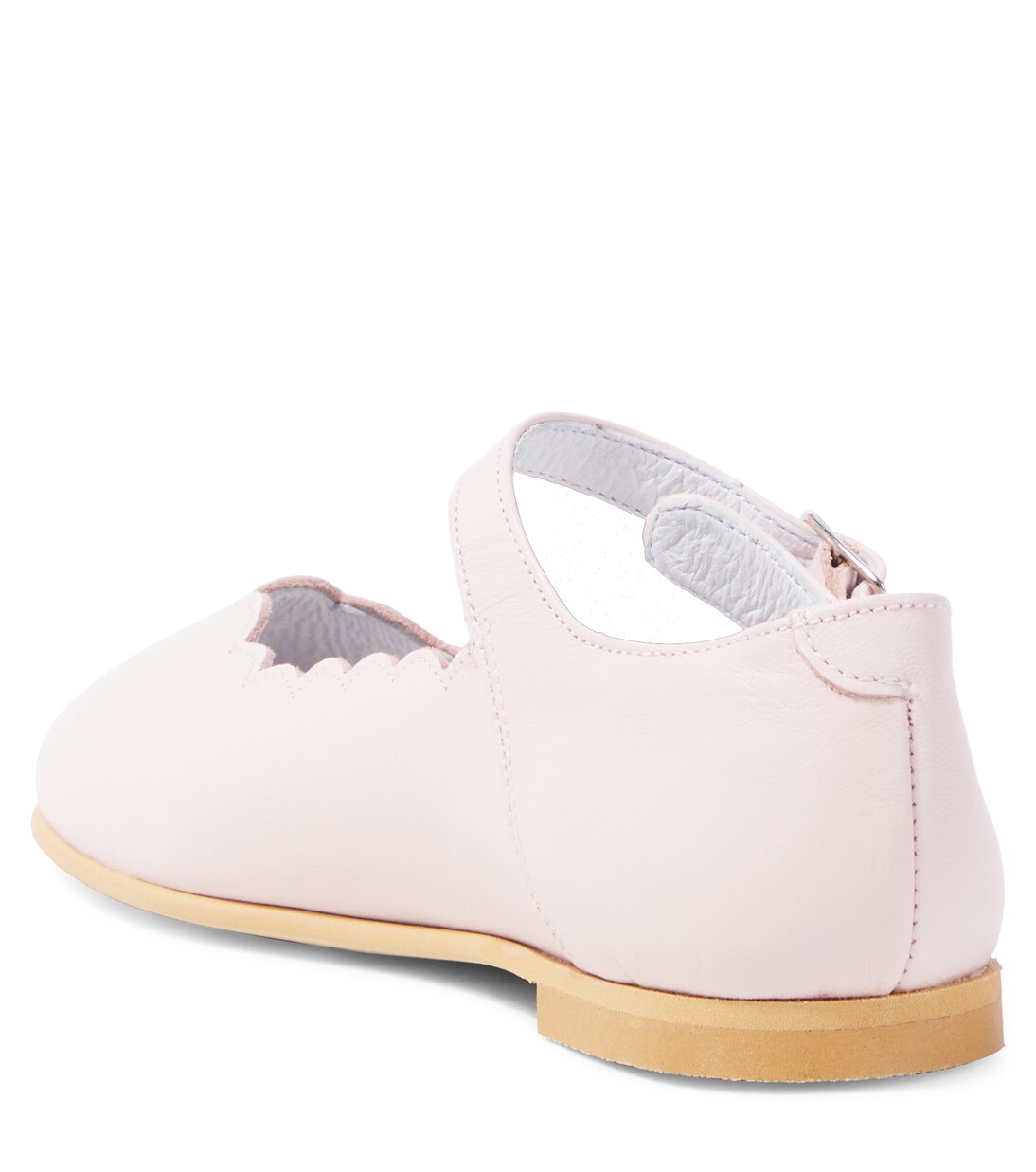 Leather Mary Jane flats | La Coqueta