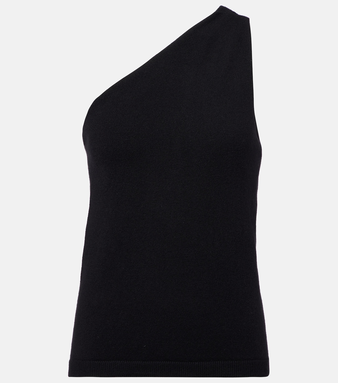One-Shoulder-Top aus einem Wollgemisch | Róhe