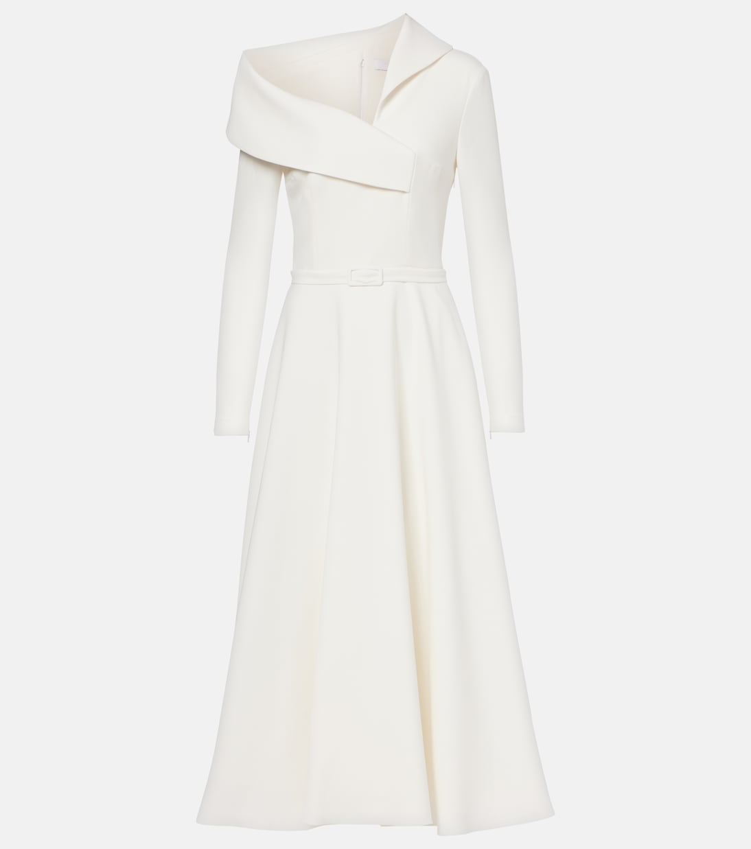 Robe midi Odelle asymétrique | Safiyaa