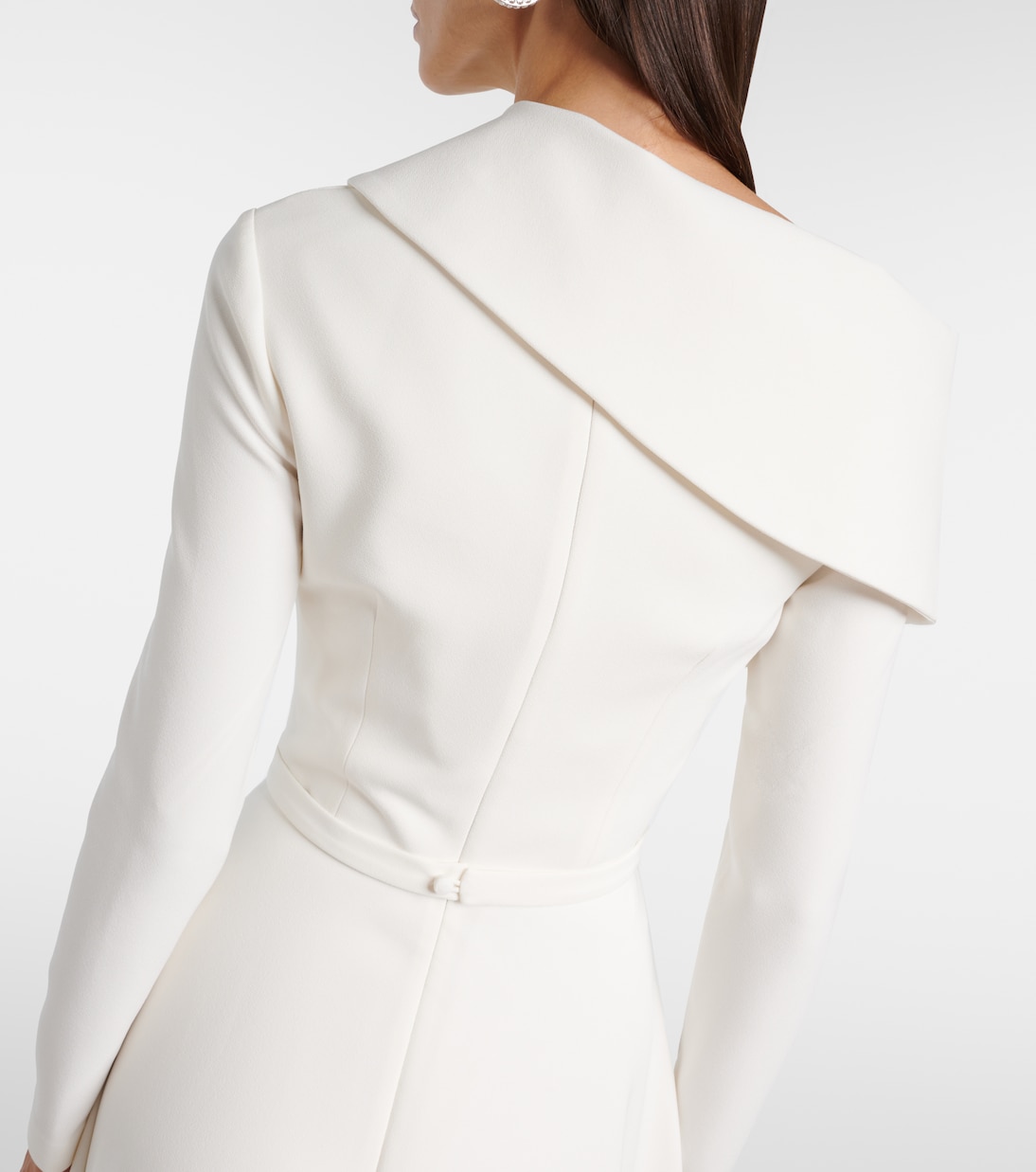 Robe midi Odelle asymétrique | Safiyaa