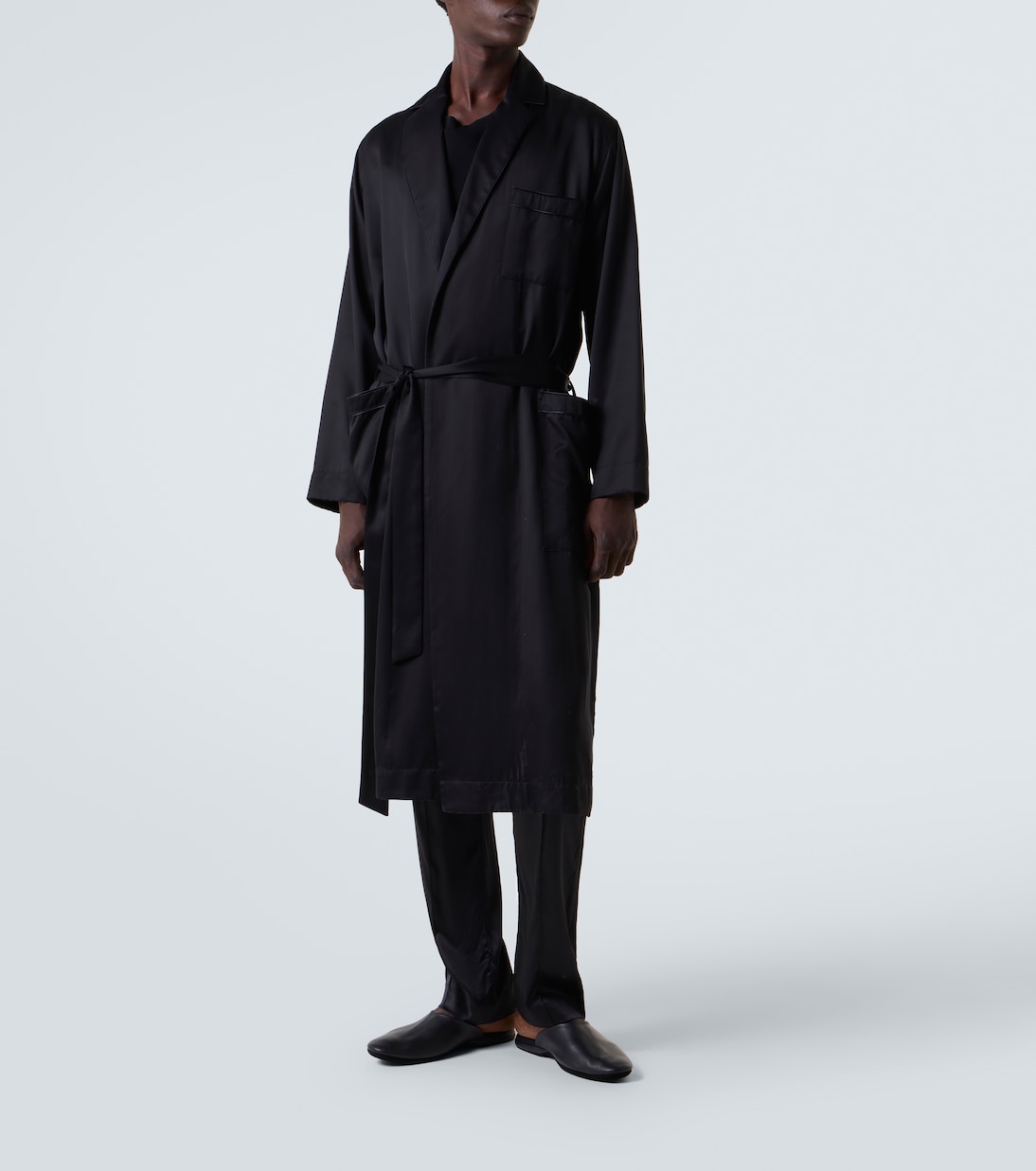 Leather slippers | Charvet