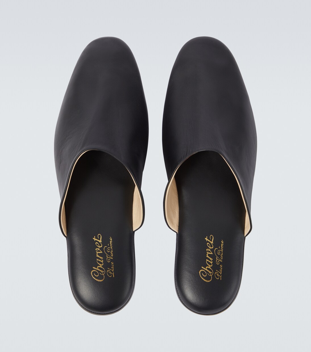 Leather slippers | Charvet