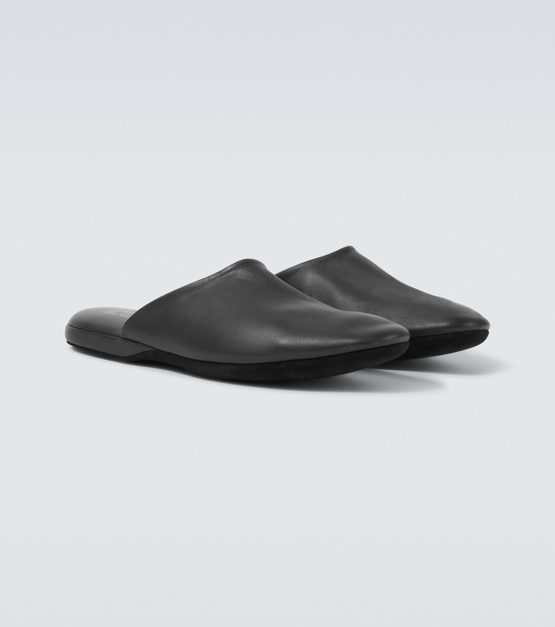 Leather slippers | Charvet