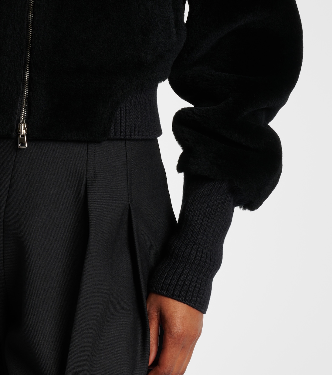 Chaqueta bomber de borrego | Victoria Beckham