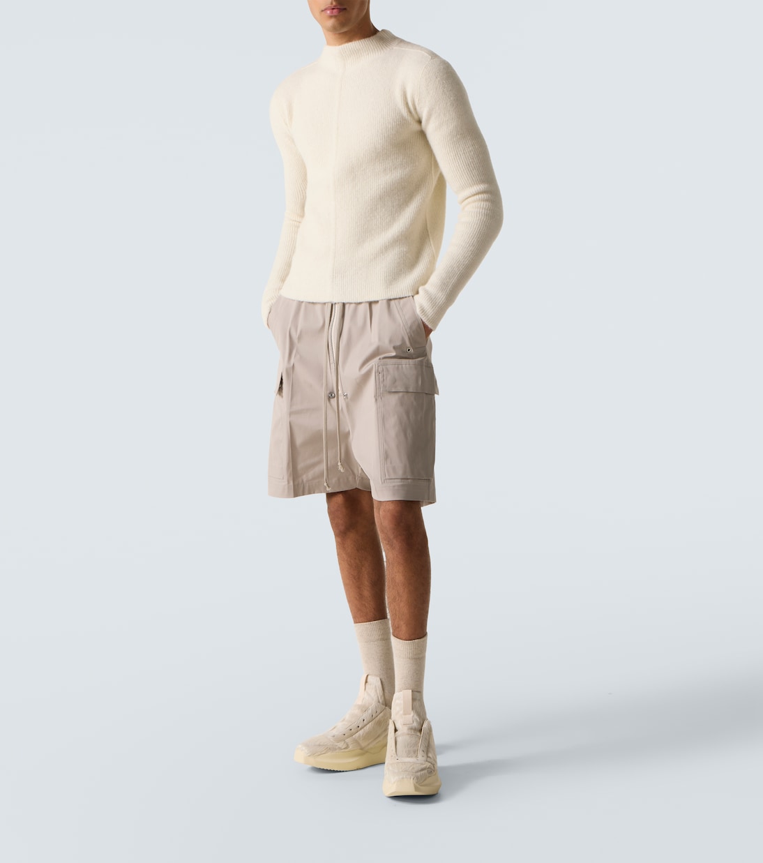 Calf hair sneakers | Rick Owens