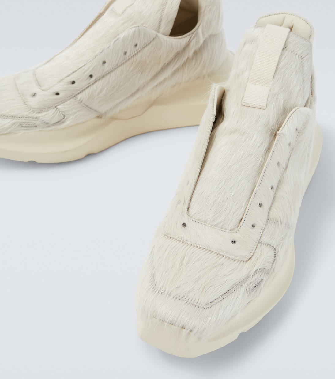 Calf hair sneakers | Rick Owens