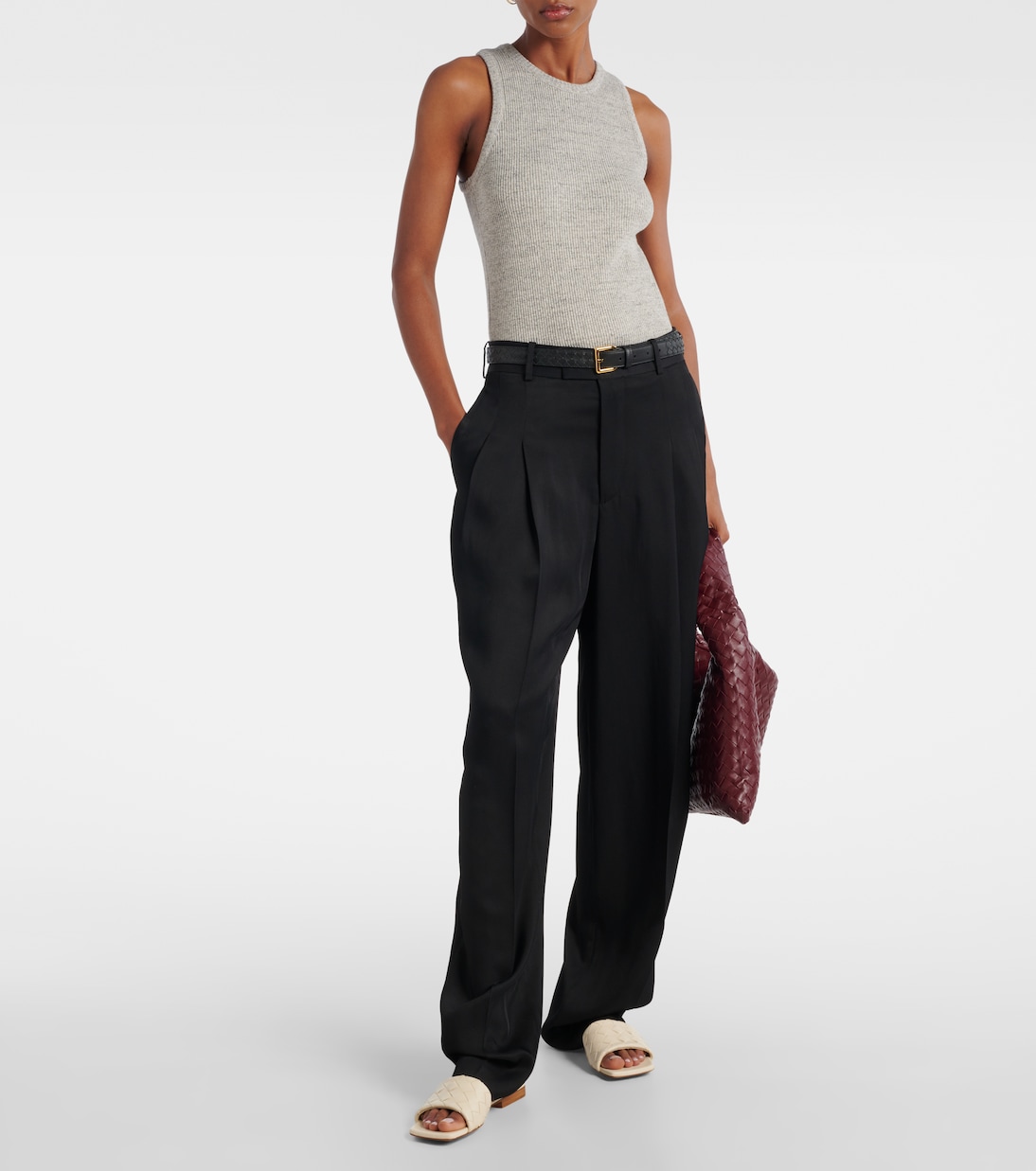 Mules Parco Intrecciato en cuir | Bottega Veneta