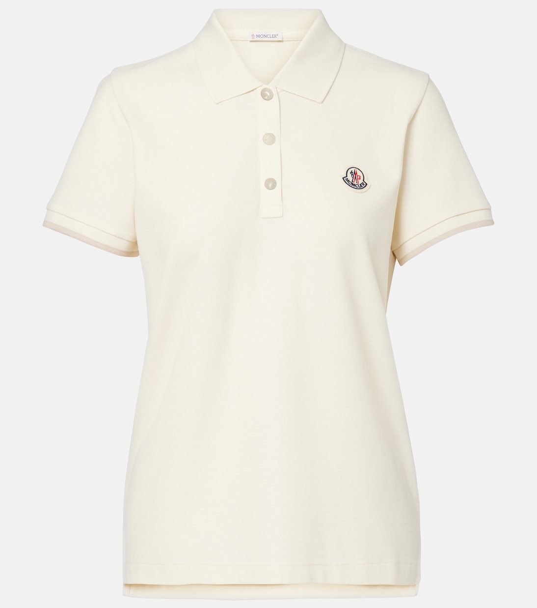 Logo cotton polo shirt | Moncler