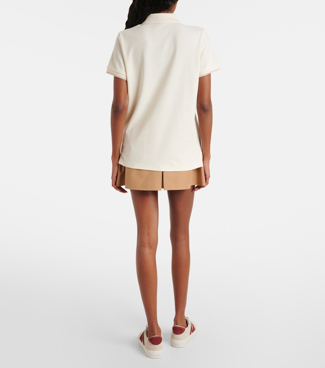 Logo cotton polo shirt | Moncler