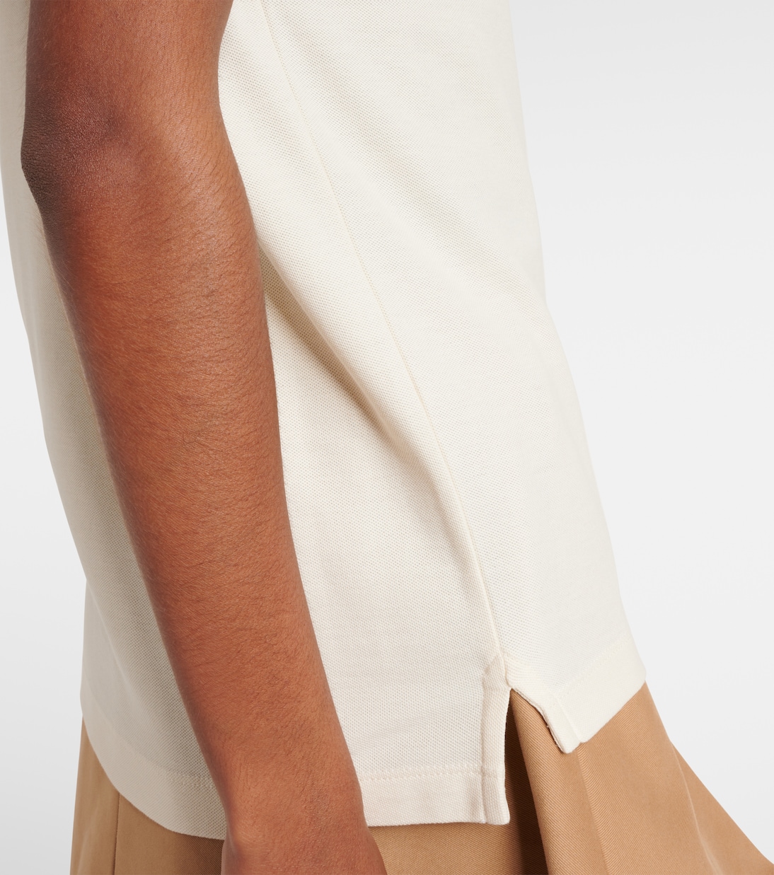 Logo cotton polo shirt | Moncler