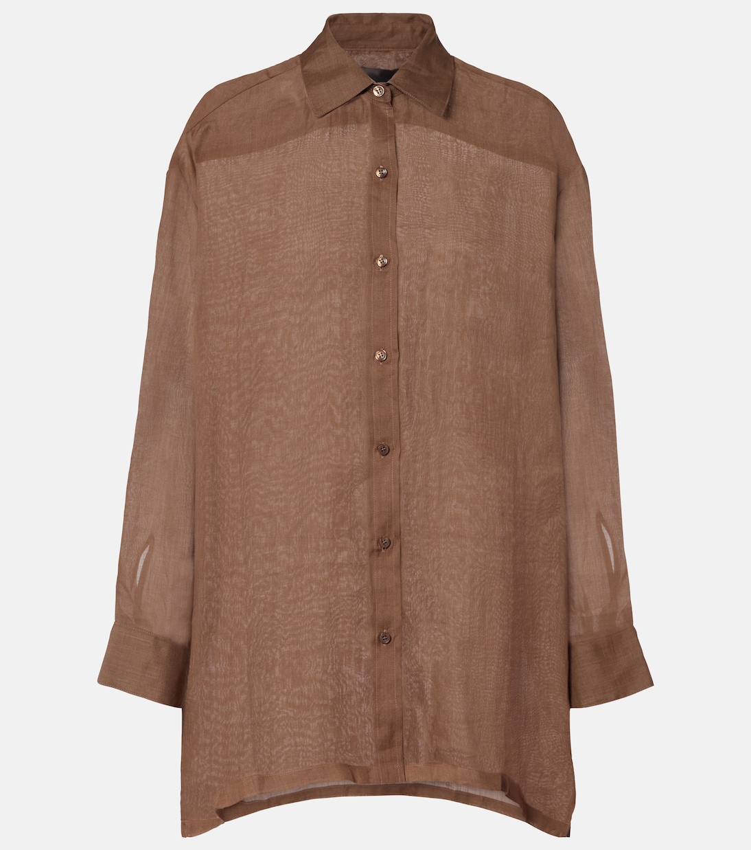 Niko oversized ramie shirt | Leset