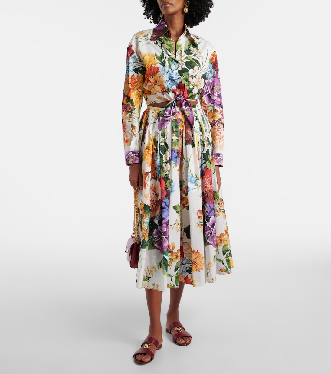 DG leather slides | Dolce&Gabbana