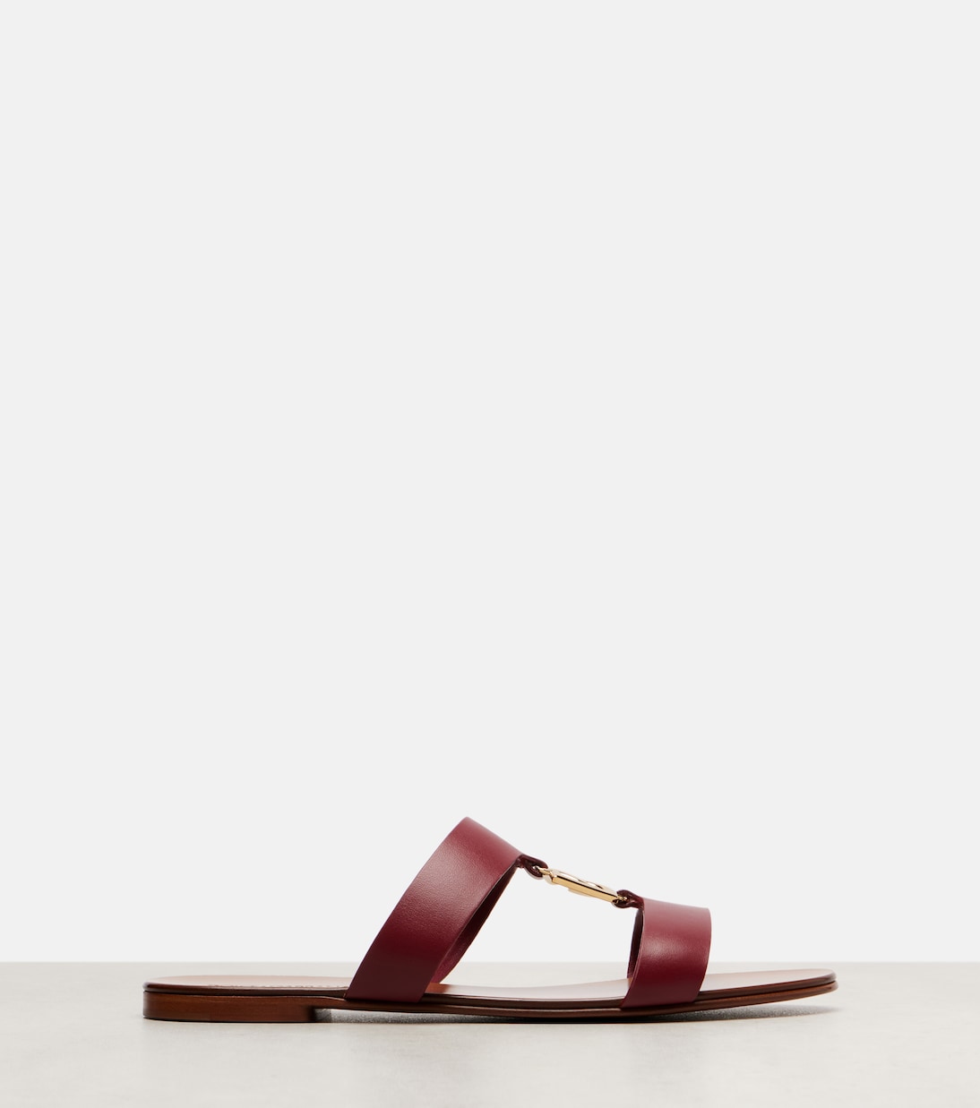 DG leather slides | Dolce&Gabbana