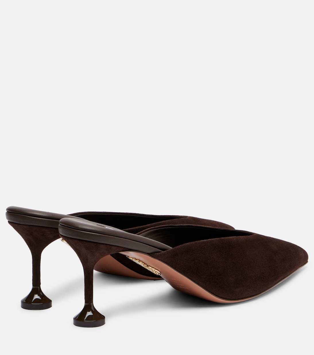 Bisous 65 suede mules | Aquazzura