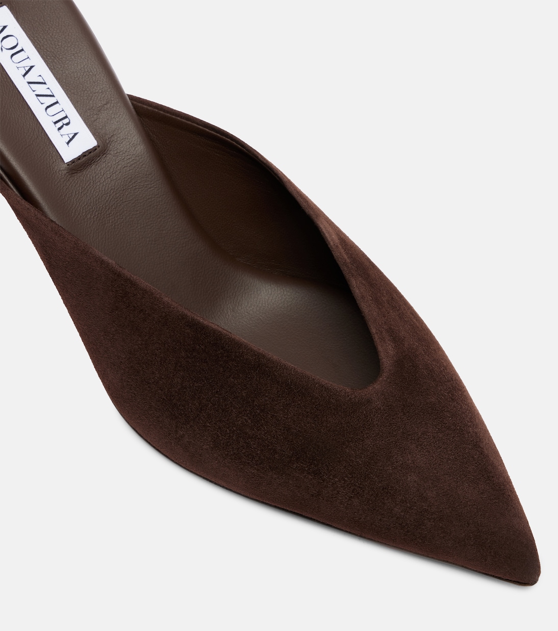 Bisous 65 suede mules | Aquazzura