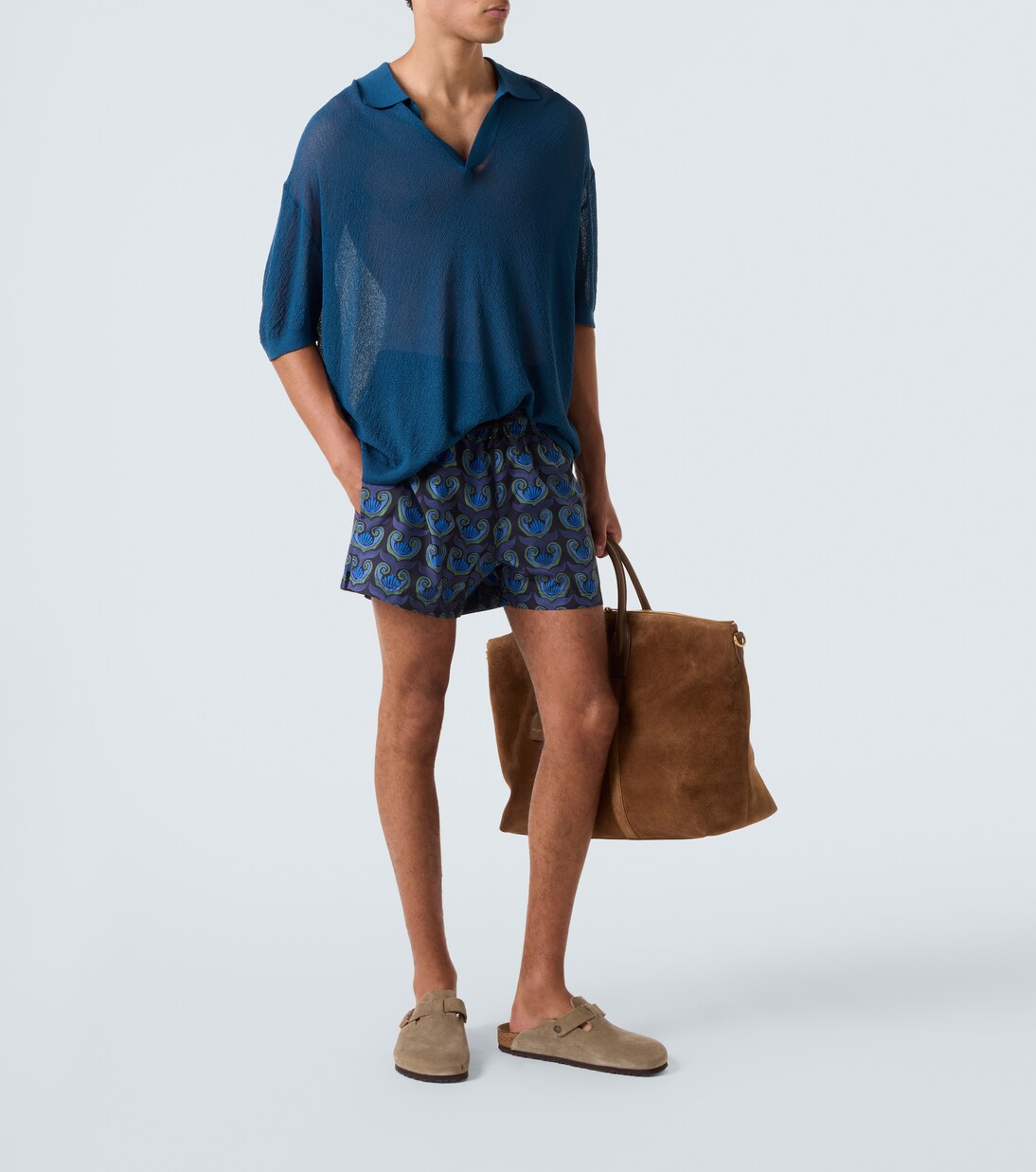 Knitted polo shirt | Commas