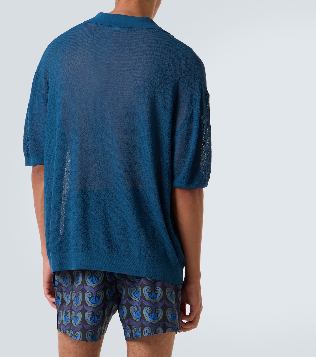 Knitted polo shirt | Commas