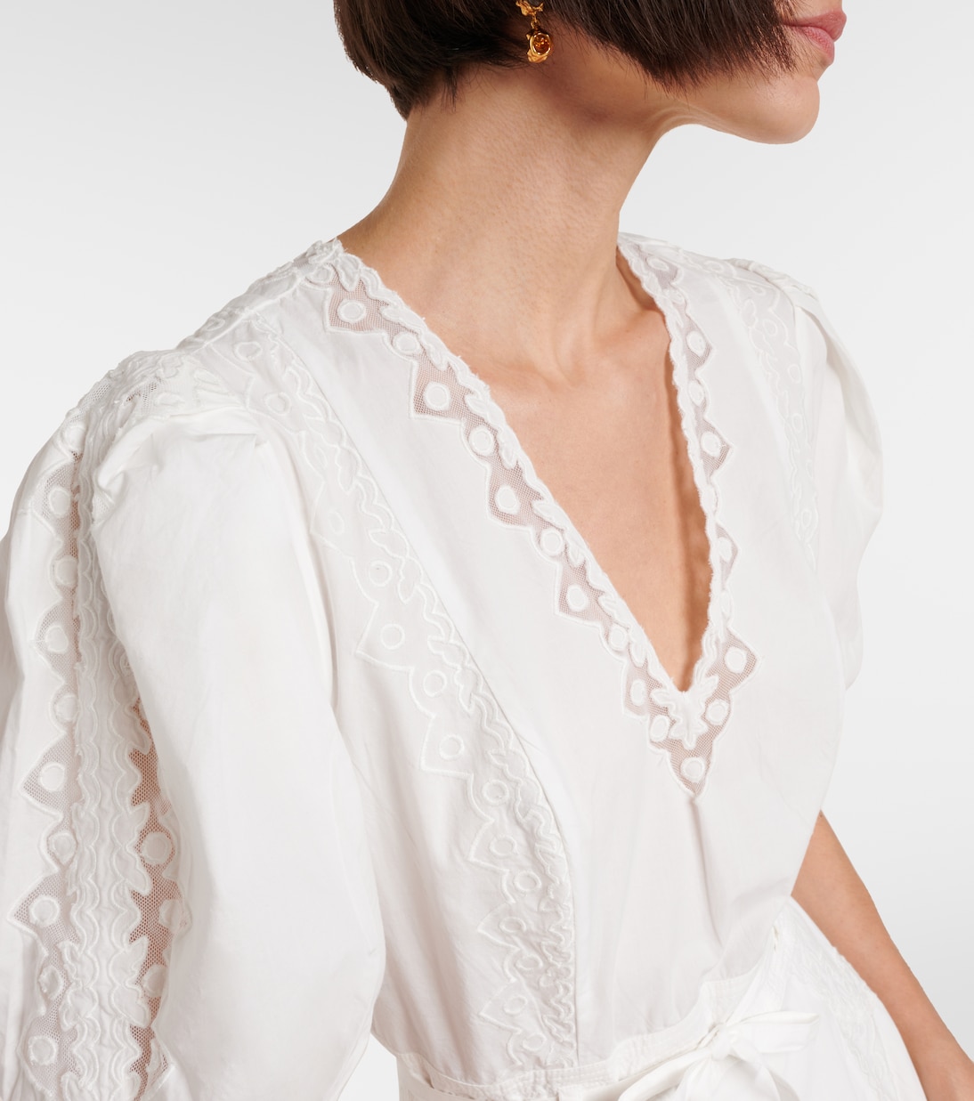 Besticktes Minikleid Camila aus Baumwolle | Ulla Johnson