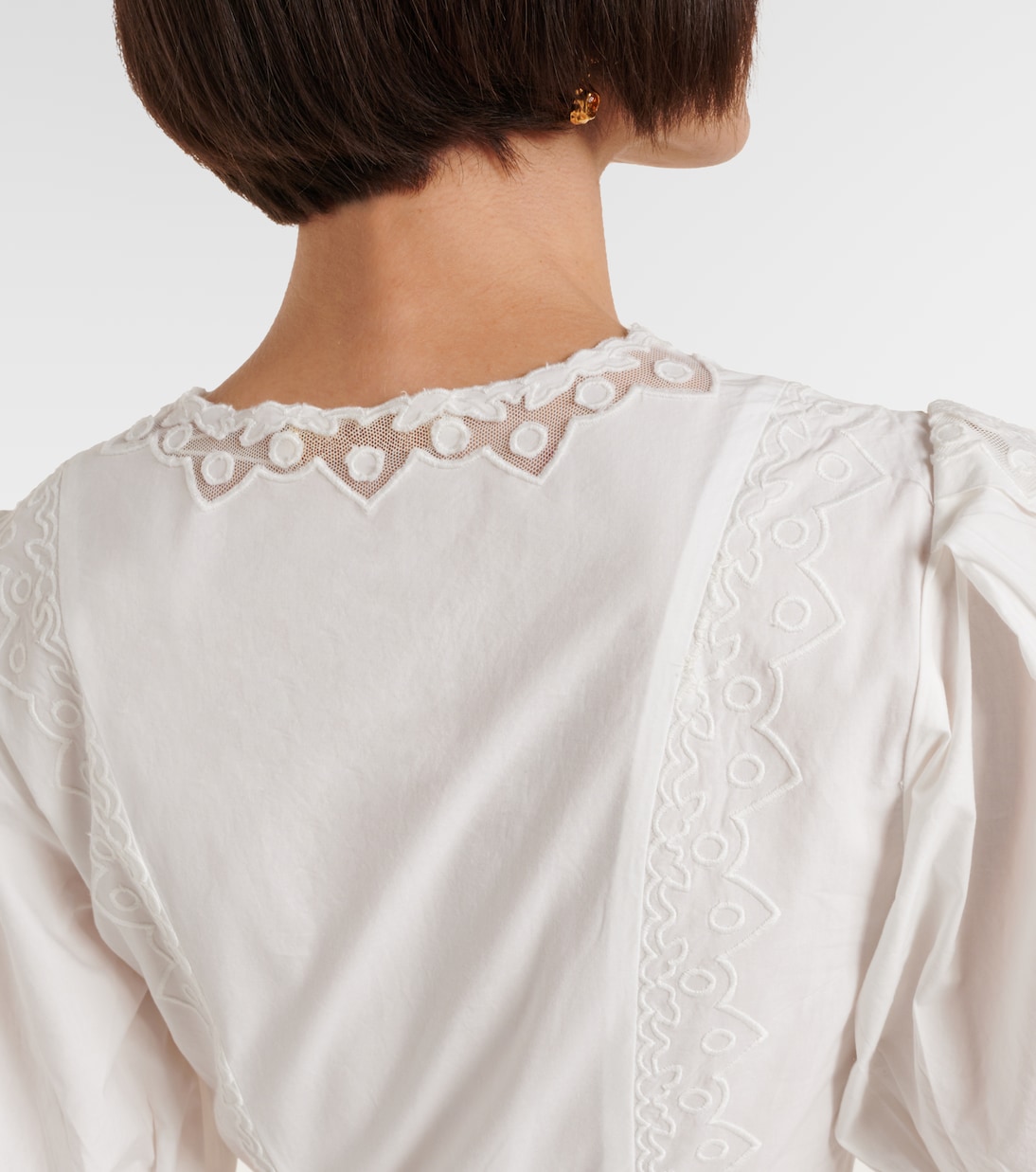 Besticktes Minikleid Camila aus Baumwolle | Ulla Johnson