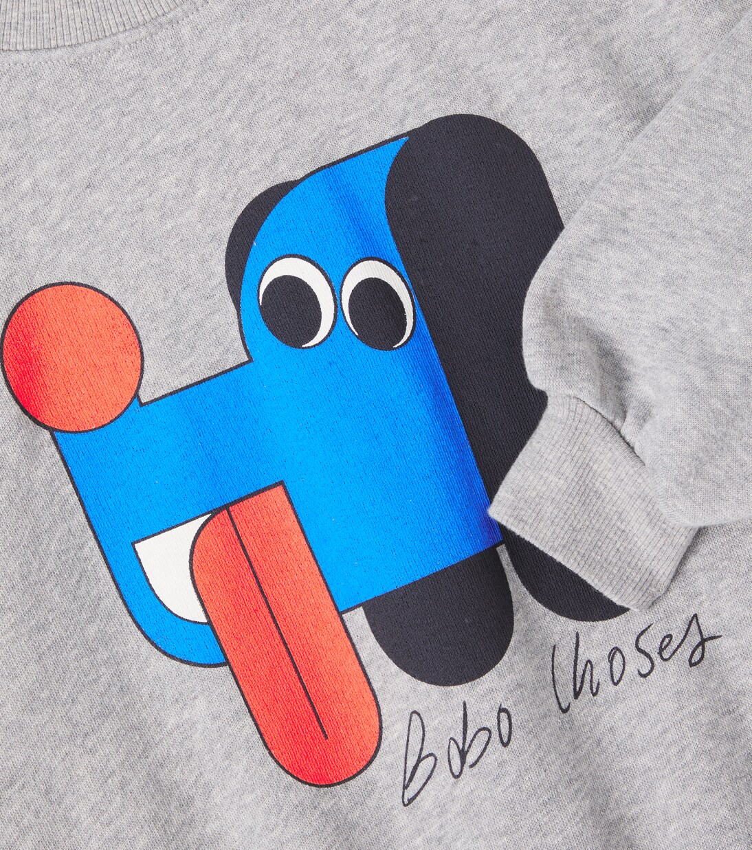 Doggy Mate cotton jersey sweatshirt | Bobo Choses