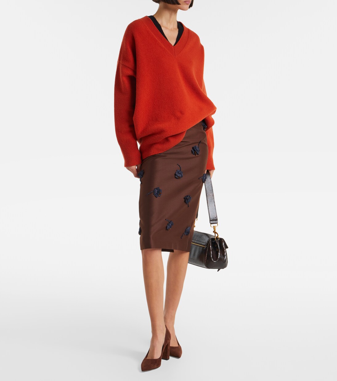 Piper 85 suede pumps | Gianvito Rossi