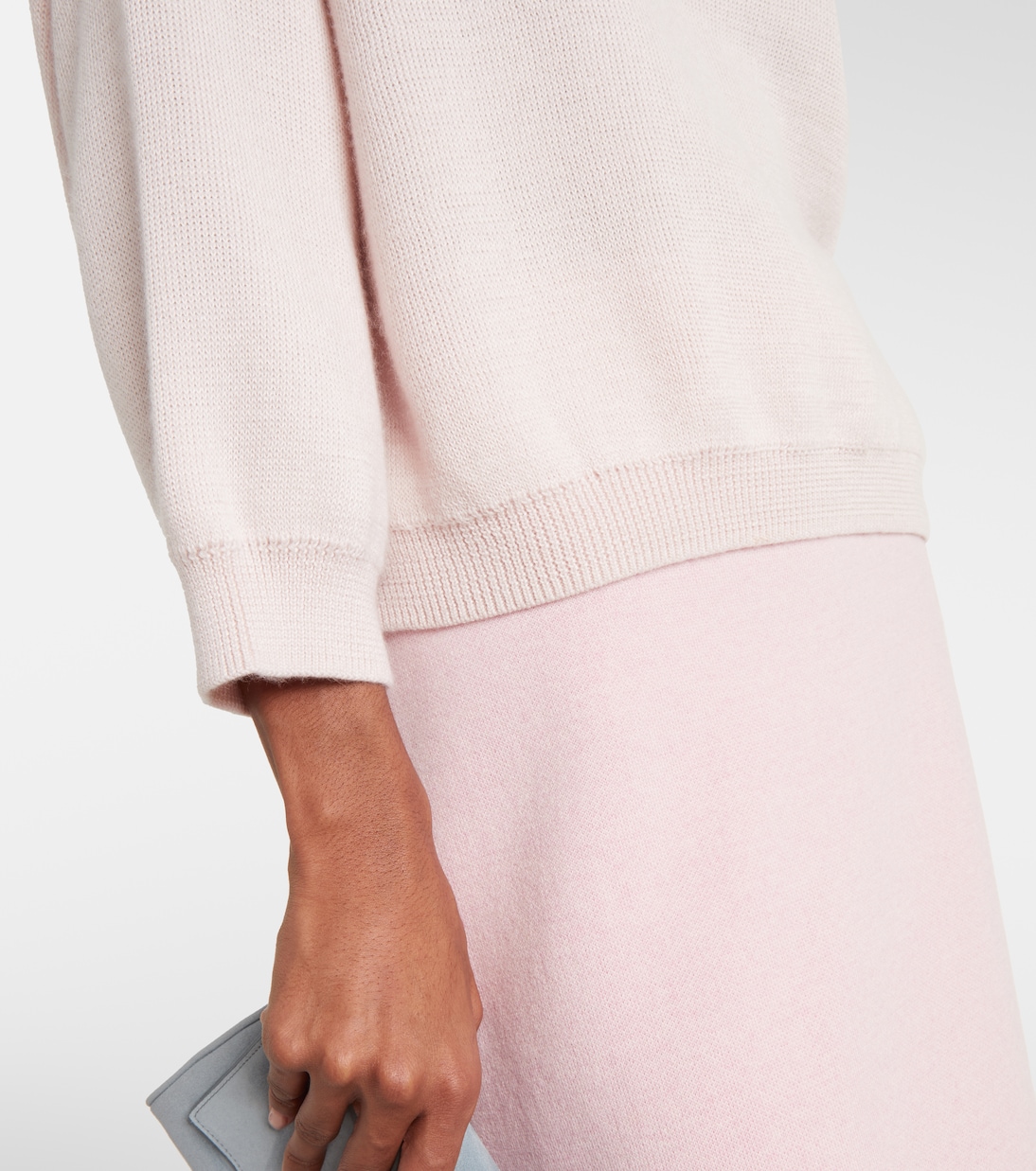 Sabina cashmere and mohair sweater | Khaite
